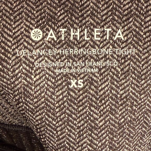 Athleta Delancey Herringbone Tight, XS - Picture 6 of 7